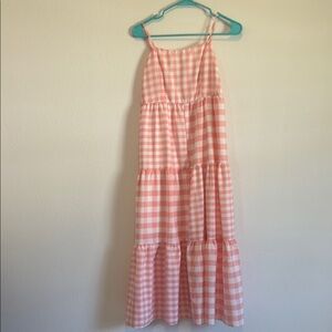 Pink Gingham Dress